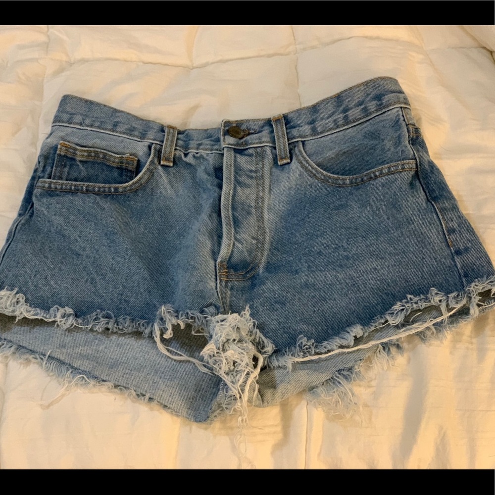 brandy melville denim shorts